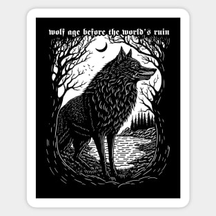 Wolf Age Sticker